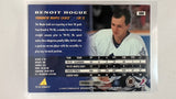 #186 Benoit Hogue Toronto Maple Leafs 95-96 Pinnacle Hockey Card