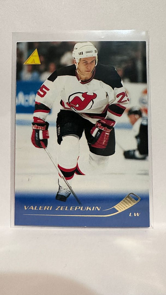 #194 Valeri Zelepukin New Jersey Devils 95-96 Pinnacle Hockey Card