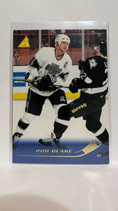 #198 Rob Blake Los Angeles Kings 95-96 Pinnacle Hockey Card