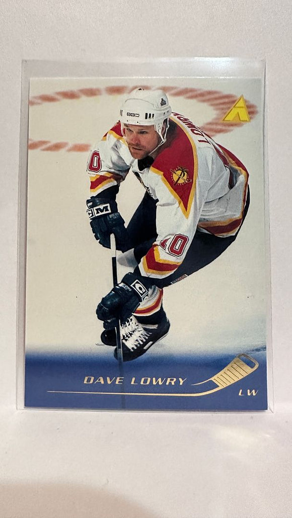 #199 Dave Lowry Florida Panthers 95-96 Pinnacle Hockey Card