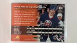 #28 Mathieu Schneider New York Islanders 95-96 Pinnacle Hockey Card