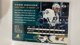 #183 Todd Krygier Anaheim Ducks 95-96 Pinnacle Hockey Card