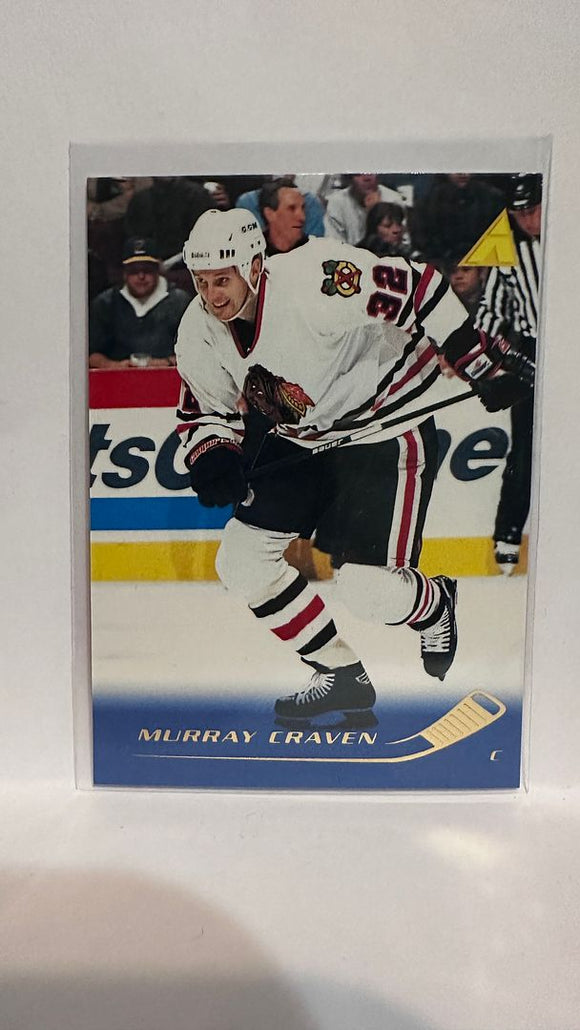 #179 Murray Craven Chicago Blackhawks 95-96 Pinnacle Hockey Card