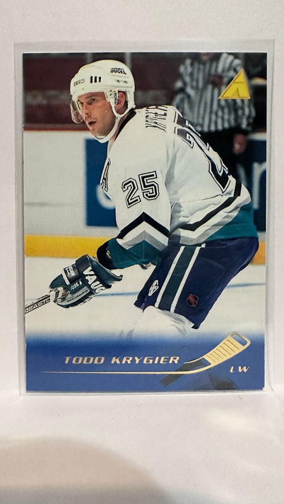 #183 Todd Krygier Anaheim Ducks 95-96 Pinnacle Hockey Card