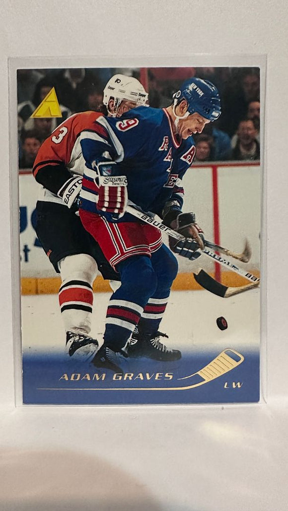 #45 Adam Graves New York Rangers 95-96 Pinnacle Hockey Card