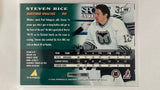 #166 Steven Rice Hartford Whalers 95-96 Pinnacle Hockey Card