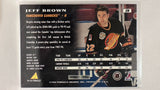 #29 Jeff Brown Vancouver Canucks 95-96 Pinnacle Hockey Card