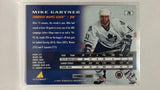 #75 Mike Gartner  Toronto Maple Leafs 95-96 Pinnacle Hockey Card