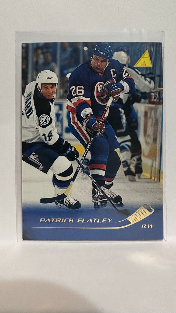 #30 Patrick Flatley New York Islanders 95-96 Pinnacle Hockey Card