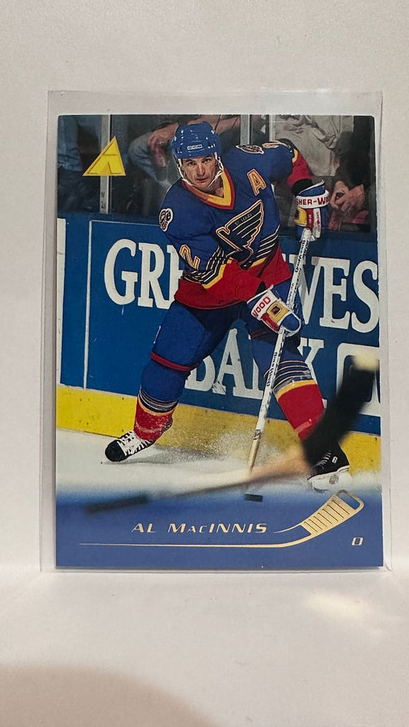 #79 Al MacInnis   St Louis Blues 95-96 Pinnacle Hockey Card