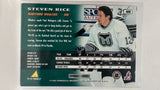 #166 Steven Rice Hartford Whalers 95-96 Pinnacle Hockey Card