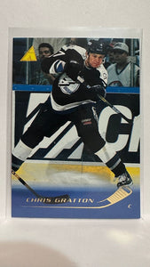 #33 Chris Gratton Tampa Bay Lightning 95-96 Pinnacle Hockey Card