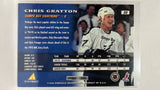 #33 Chris Gratton Tampa Bay Lightning 95-96 Pinnacle Hockey Card