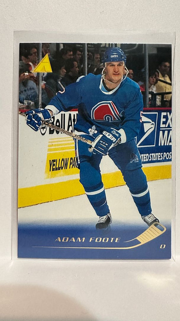 #195 Adam Foote Colorado Avalanche 95-96 Pinnacle Hockey Card