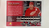 #163 Bob Rouse Detroit Red Wings 95-96 Pinnacle Hockey Card