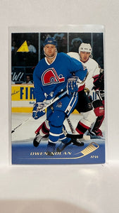 #12 Owen Nolan   Colorado Avalanche 95-96 Pinnacle Hockey Card