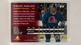 #12 Owen Nolan   Colorado Avalanche 95-96 Pinnacle Hockey Card