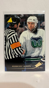 #85 Robert Kron Hartford Whalers 95-96 Pinnacle Hockey Card