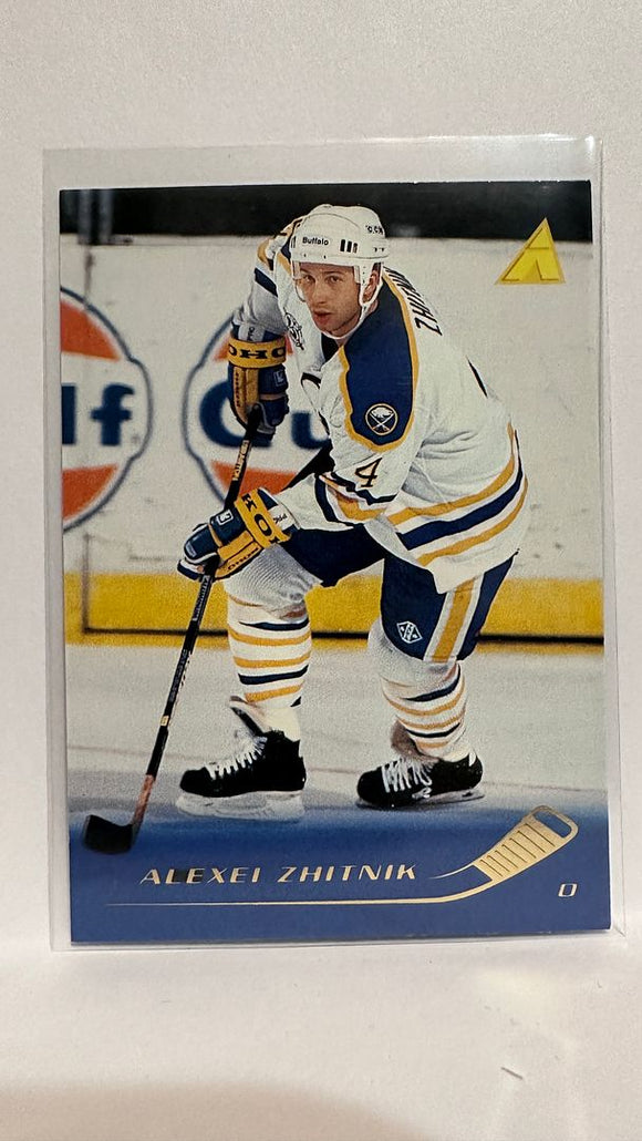 #64 Alexei Zhitnik Buffalo Sabres 95-96 Pinnacle Hockey Card