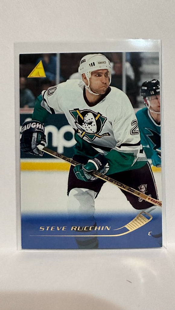 #58 Steve Rucchin Anaheim Ducks 95-96 Pinnacle Hockey Card