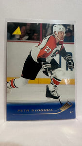 #168 Petr Svoboda Philadelphia Flyers 95-96 Pinnacle Hockey Card