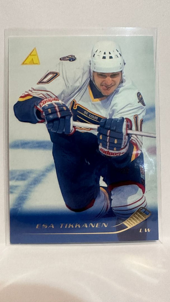 #57 Esa Tikkanen St Louis Blues 95-96 Pinnacle Hockey Card