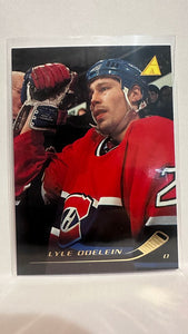 #196 Lyle Odelein Montreal Canadiens 95-96 Pinnacle Hockey Card