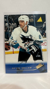 #146 Kevin Miller San Jose Sharks 95-96 Pinnacle Hockey Card