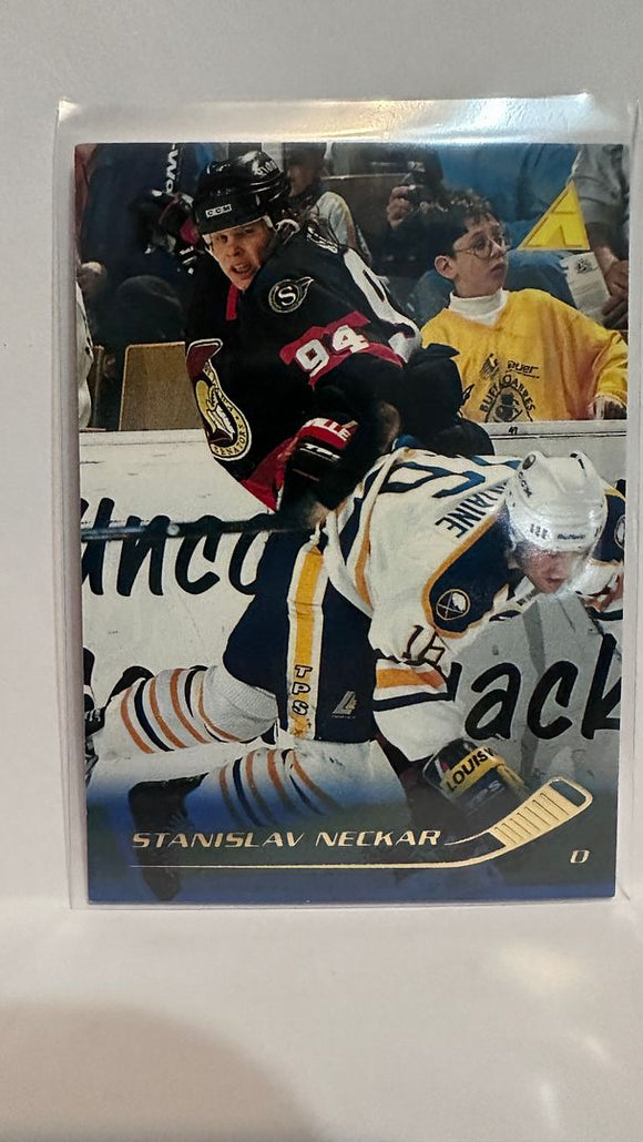 #49 Stanislav Neckar Ottawa Senators 95-96 Pinnacle Hockey Card