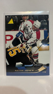 #27 Keith Jones Washington Capitals 95-96 Pinnacle Hockey Card