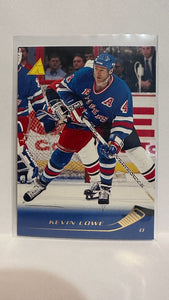 #89 Kevin Lowe New York Rangers 95-96 Pinnacle Hockey Card