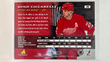 #74 Dino Ciccarelli Detroit Red Wings 95-96 Pinnacle Hockey Card