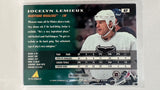 #62 Jocelyn Lemieux Hartford Whalers 95-96 Pinnacle Hockey Card