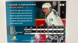 #81 Igor Larionov San Jose Sharks 95-96 Pinnacle Hockey Card