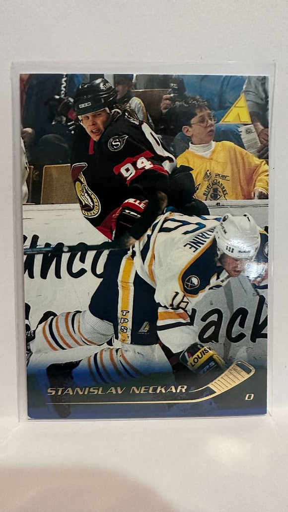 #49 Stanislav Neckar Ottawa Senators 95-96 Pinnacle Hockey Card