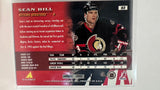 #93 Sean Hill Ottawa Senators 95-96 Pinnacle Hockey Card