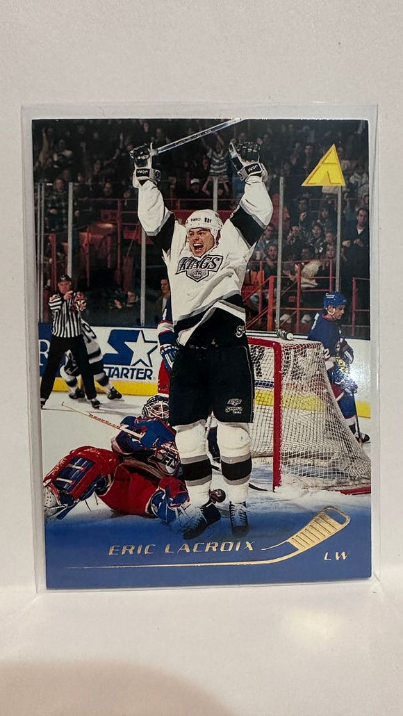 #82 Eric Lacroix Los Angeles Kings 95-96 Pinnacle Hockey Card