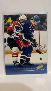 #45 Adam Graves New York Rangers 95-96 Pinnacle Hockey Card