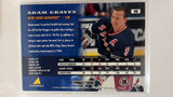 #45 Adam Graves New York Rangers 95-96 Pinnacle Hockey Card