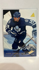 #31 Dave Andreychuk Toronto Maple Leafs 95-96 Pinnacle Hockey Card