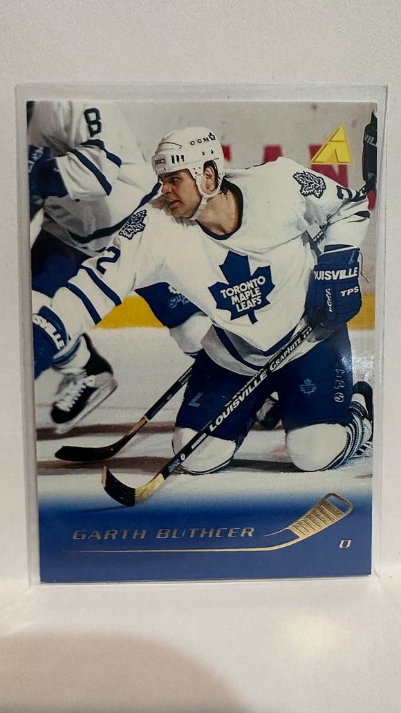 #53 Garth Butcher Toronto Maple Leafs 95-96 Pinnacle Hockey Card