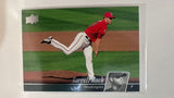 #538 Garrett Mock Washington Nationals 2010 Upper Deck Series 1 Baseball Card