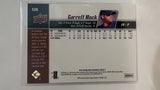 #538 Garrett Mock Washington Nationals 2010 Upper Deck Series 1 Baseball Card