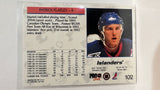 #102 Patrick Flatley New York Islanders 92-93 Pro Set Hockey Card