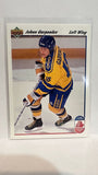 #28 Johan Garpenlov Sweden 91-92 Upper Deck Hockey Card