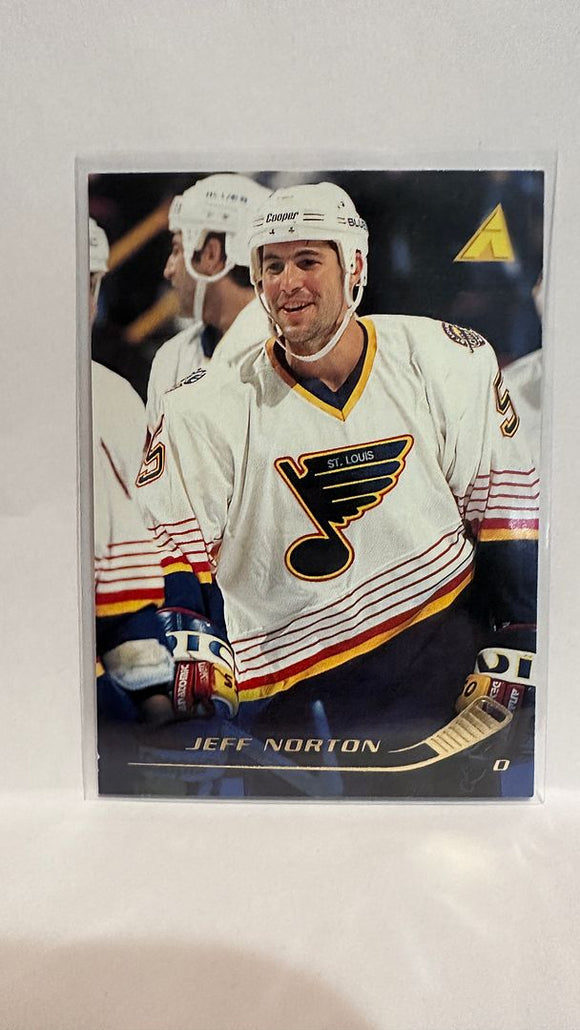 #188 Jeff Norton St Louis Blues 95-96 Pinnacle Hockey Card