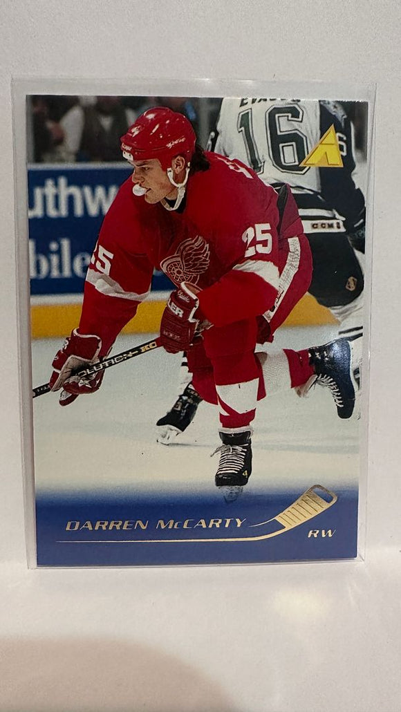 #176 Darren McCarty Detroit Red Wings 95-96 Pinnacle Hockey Card