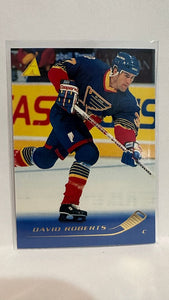 #157 David Roberts St Louis Blues 95-96 Pinnacle Hockey Card