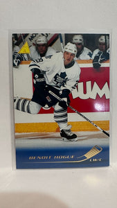 #186 Benoit Hogue Toronto Maple Leafs 95-96 Pinnacle Hockey Card