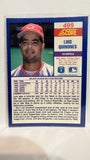 #499 Luis Quinones Cincinnati Reds 1990 Score Baseball Card